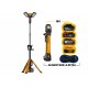 Turn lumina cu 10.000 lumeni - alimentare hibrida, acumulatori si retea 220V